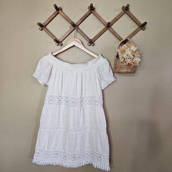 American Eagle Outfitters White Kids Dress - Picture 1 of 4